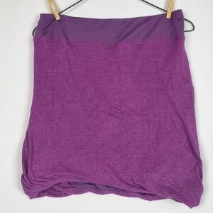 Athleta Womens Skirt Size Small Purple Mini Stretch